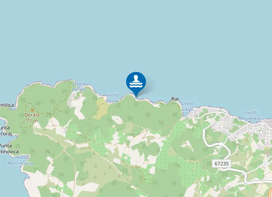 Map of Naturist Beach