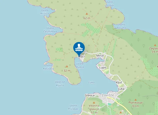 Map of Plaža Bili