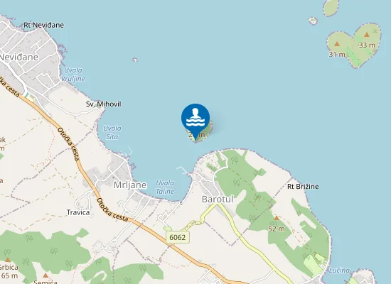Map of Naturist Beach