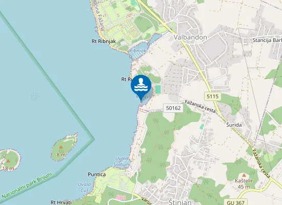 Map of Emily Beach
