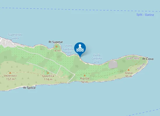 Map of Only Public Beach