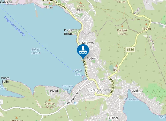Map of Copacabana