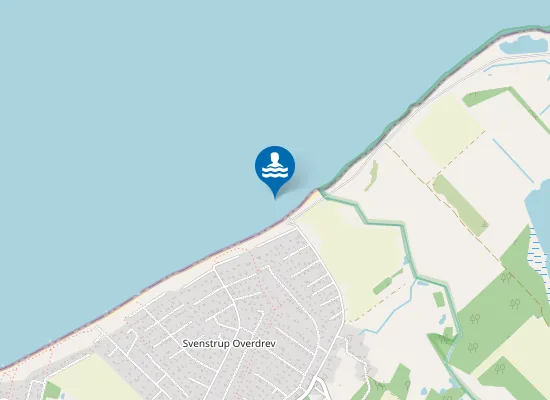 Map of SALTBÆK BADEBRO