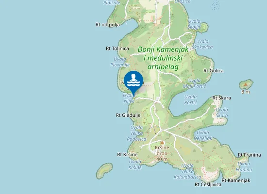 Map of Njive