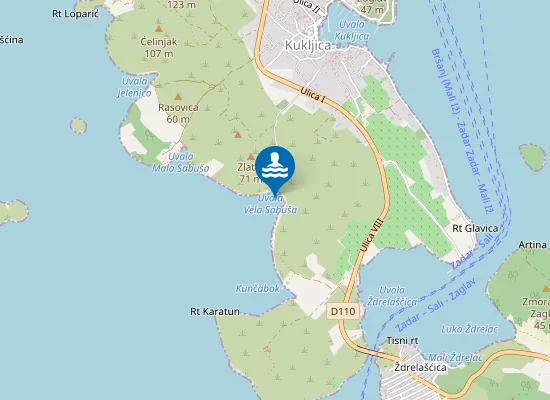 Map of V. Sabuša