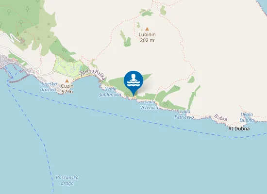 Map of Malo Storišće