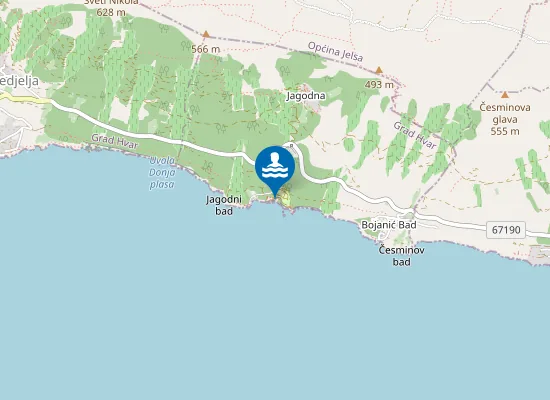 Map of Jagodna