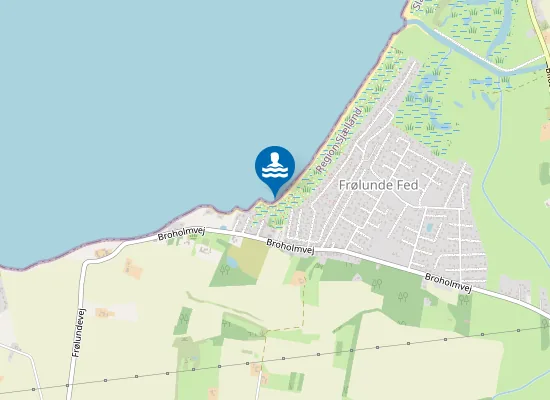 Map of FRØLUNDE FED STR.