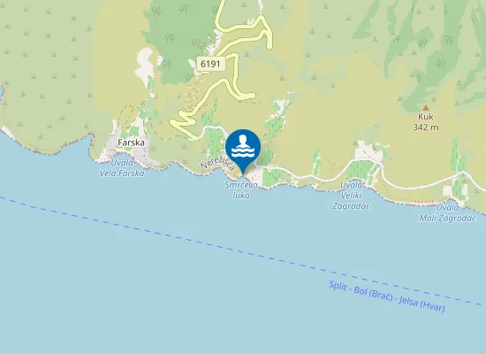 Map of Vela Planica