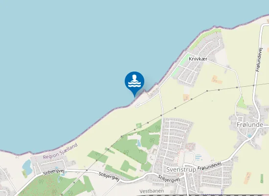 Map of SVENSTRUP STRAND