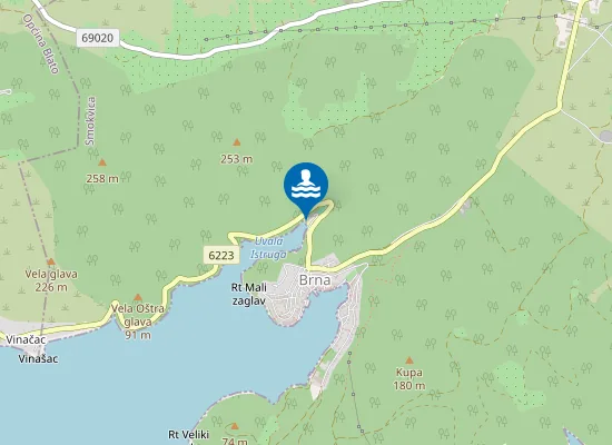 Map of Istruga