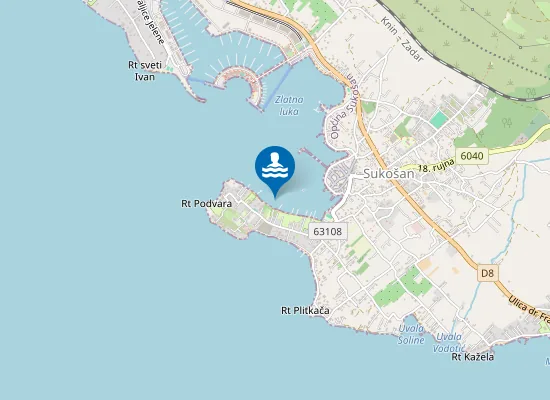 Map of Plaža Punta