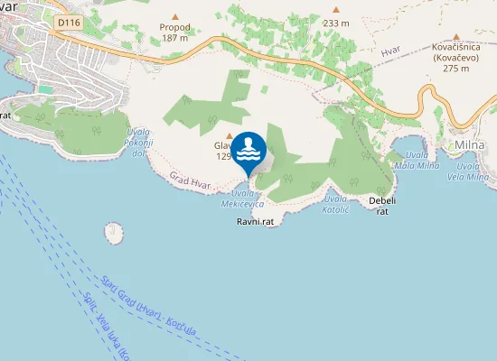 Map of Mekićevica