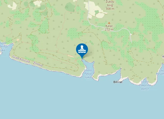 Map of Pavija Luka