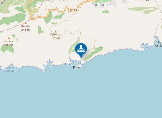 Map of Pritiscina