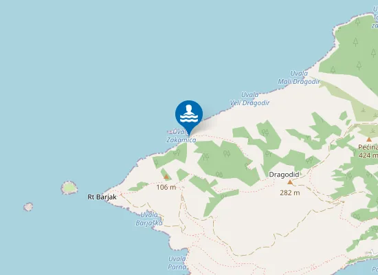 Map of Zukamice