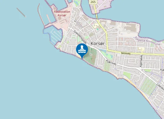 Map of QUISTGAARDSVEJ STR.