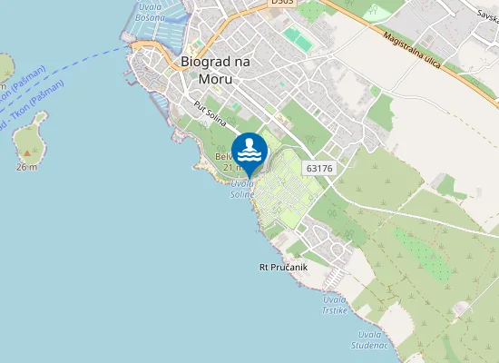 Map of Soline