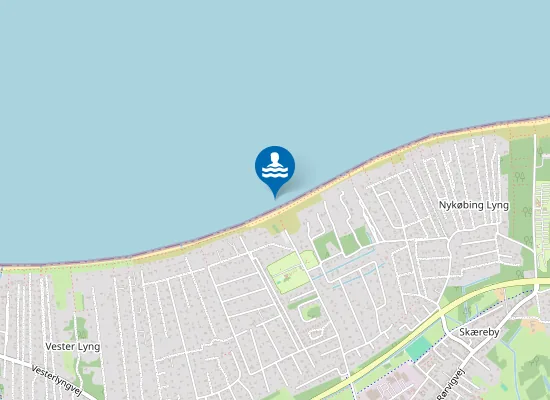 Map of NORDSTRANDSVEJ V/P-PLADSEN