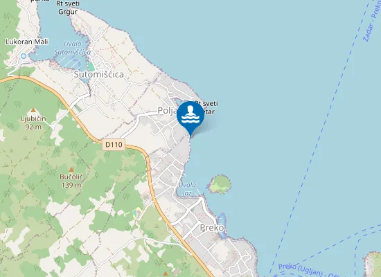 Map of Plaža Čerenac