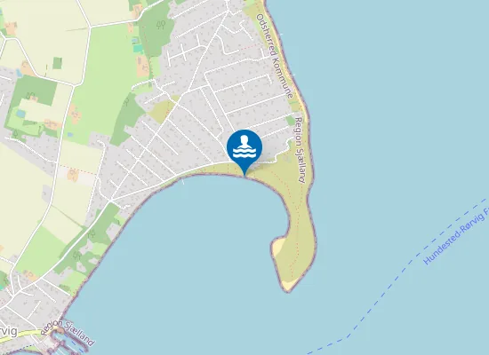 Map of SKANSE TVÆRVEJ V/P-PLADSEN