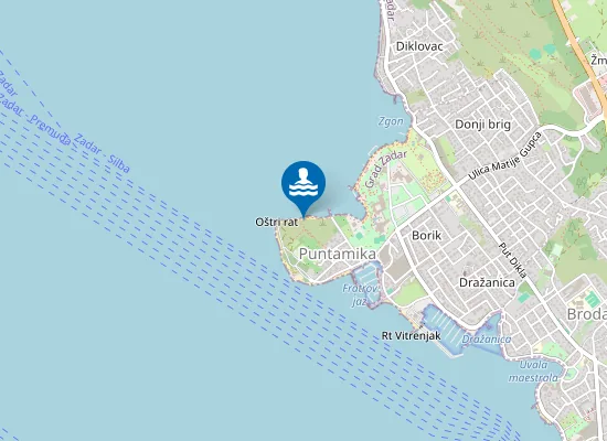Map of Puntamika