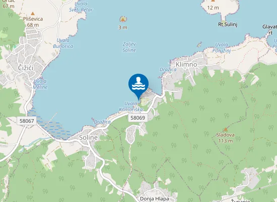 Map of Slamni