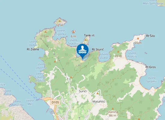 Map of Sturić
