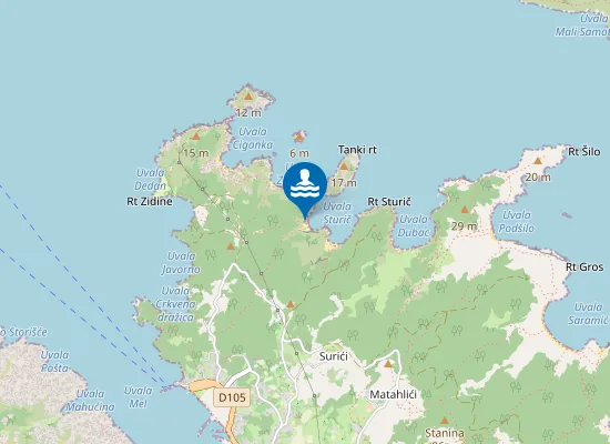 Map of Sturić