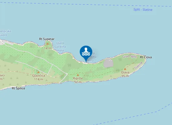 Map of Unofficial Nudist / Fkk