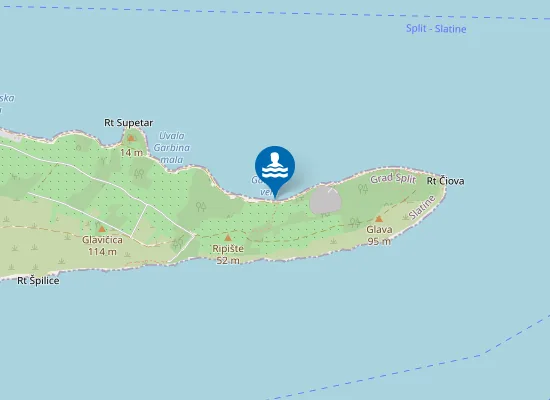 Map of Unofficial Nudist / Fkk