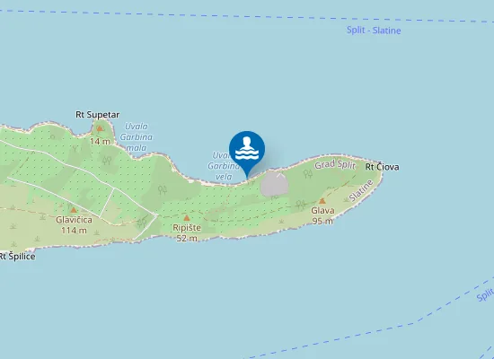 Map of Unofficial Nudist / Fkk