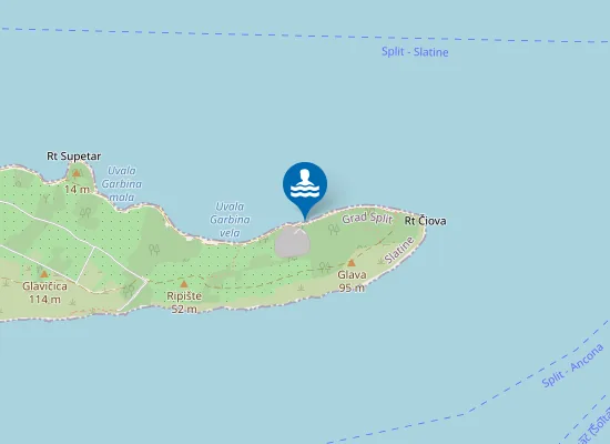 Map of Unofficial Nudist / Fkk