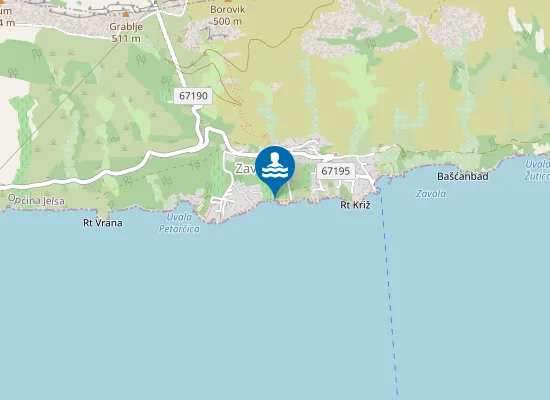 Map of Skalinada