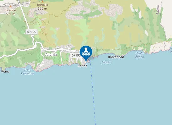 Map of Zavala Port