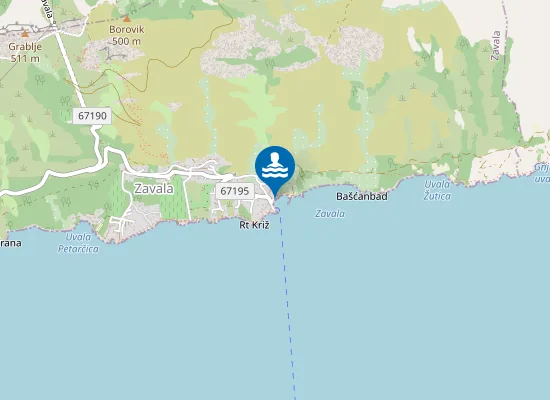 Map of Zavala