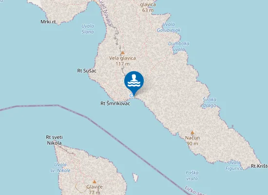 Map of Beach Malin
