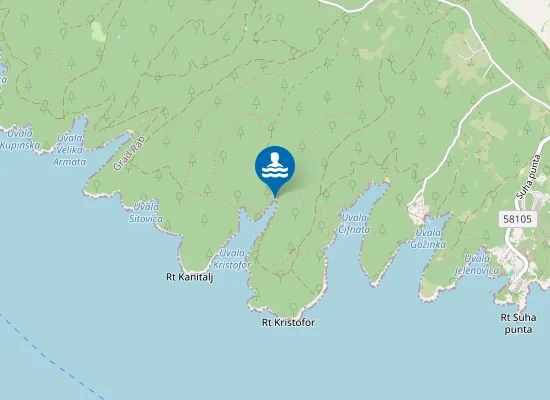 Map of Plaža Dundo