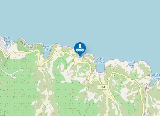 Map of Lovrecina
