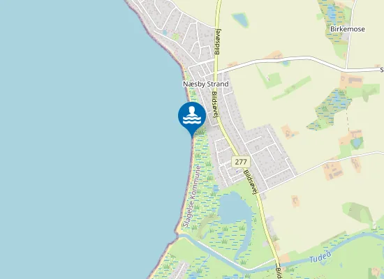 Map of NÆSBY STRAND
