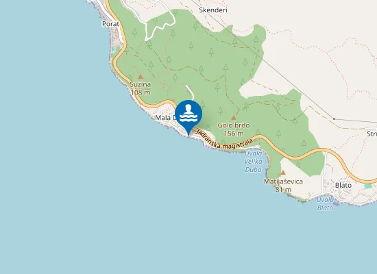 Map of Jukići