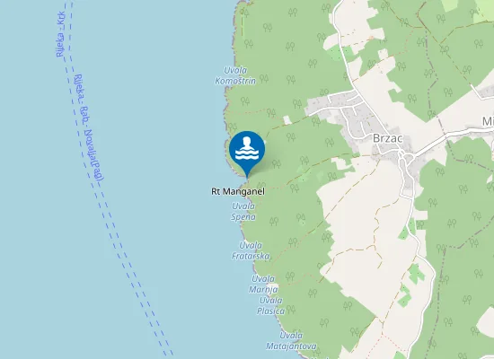 Map of Magneli Beach