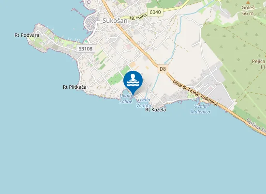 Map of Plaža