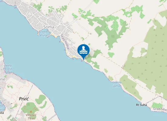 Map of Beach for dogs