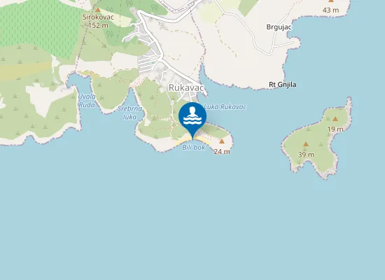 Map of Bili bok