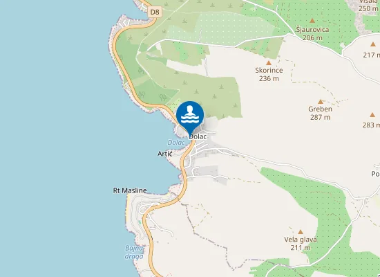 Map of Dolac