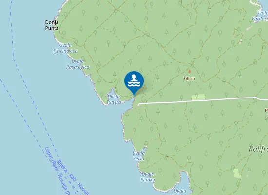 Map of Sv. Mara