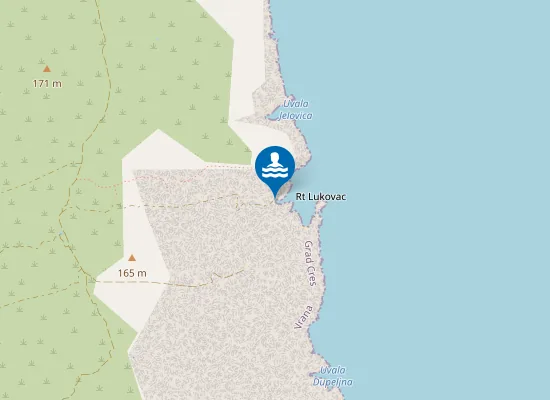 Map of Lukovac 1