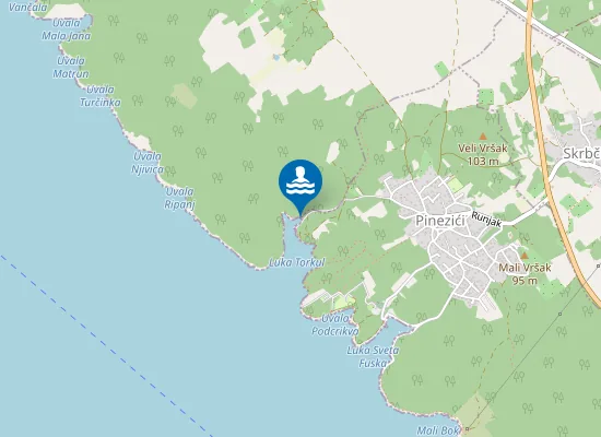 Map of Beach Torkul