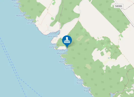 Map of Mala Jana